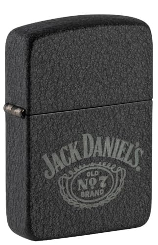 Zippo Jack Daniel's No.7 Design 1941 Replica Zakaansteker Black Crackle