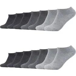 CAMANO Sneakersocken, Größe 39/42 in Grau Grau