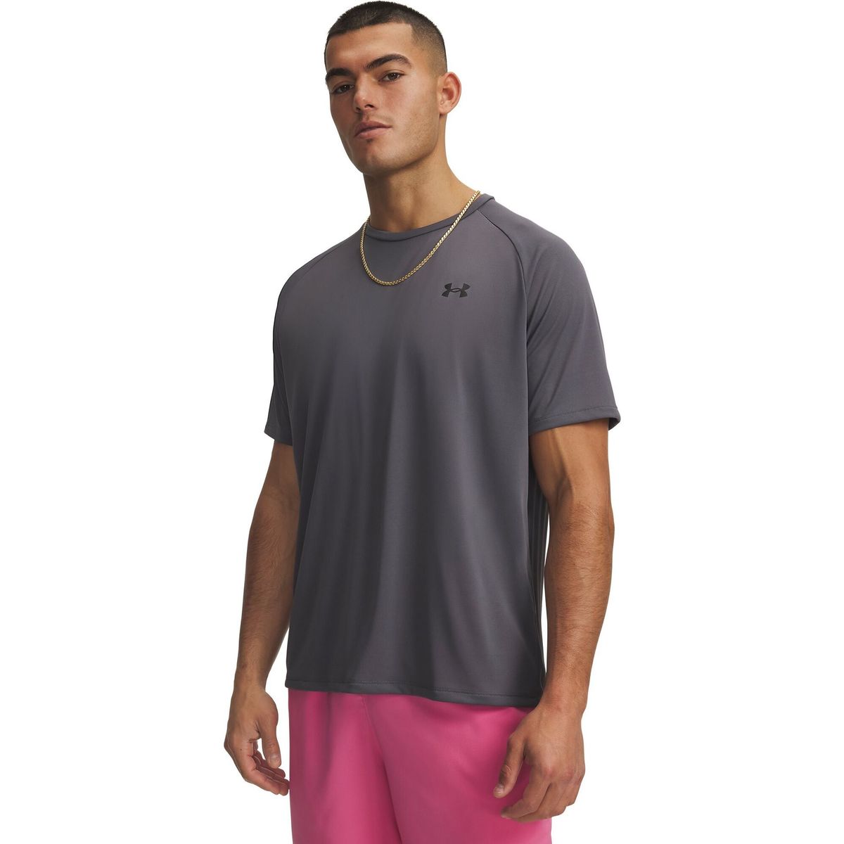 Under Armour Tech 2.0 SS Tee gray black (025) 3XL 1326413-025-3XL