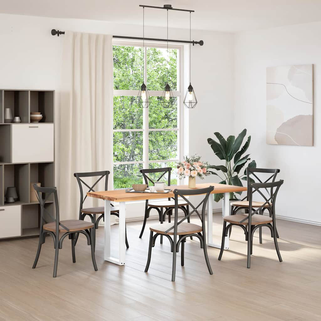 Metro Daveonte Table Leg White 73cm H x 38cm W