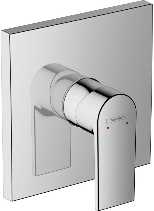 Hansgrohe Vernis Shape Fertigmontageset 71668000 Unterputz-Brausearmatur, 1 Verbraucher, chrom