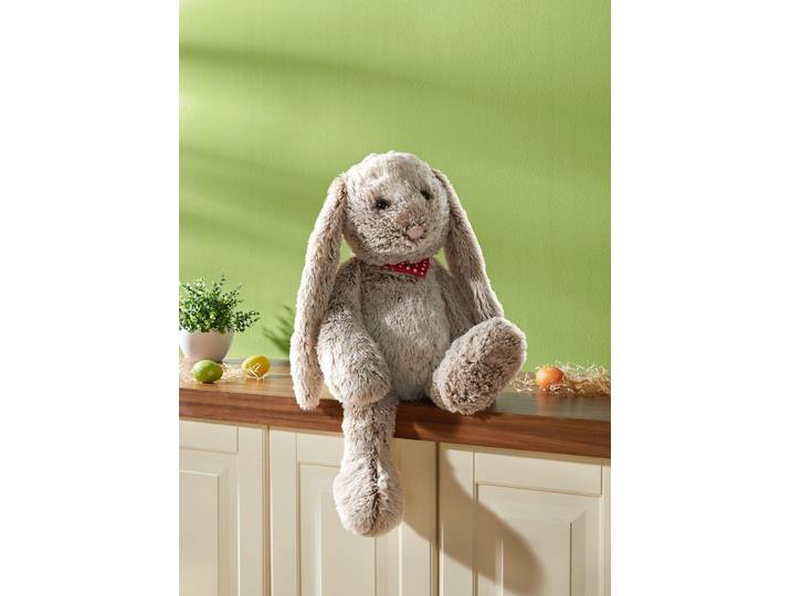 Plüsch-Hase, Grau