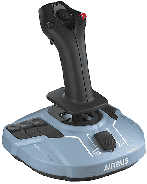 Joystick - Thrustmaster TCA Sidestick Airbus Edition, Réplica de para PC, Ambidestro, 4 Ejes Intercambiables, Tecnología Magnética