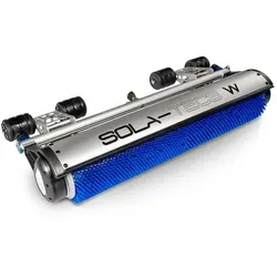SOLA-TECS W1000 PRO Bürstenwalzen-System für PV-Reinigung mit Walzen, Pendellanze, Seilverspannung, Transportkiste