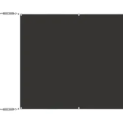 vidaXL Senkrechtmarkise Anthrazit 60x600 cm Oxford-Gewebe