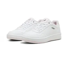 PUMA Court Classy Sneaker Damen 04 - PUMA white/whisp of pink/PUMA silver 37