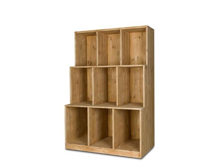 Etagère 3 niveaux 9 casiers bois massif