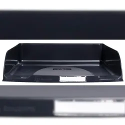 Exacompta 11114D 6x Briefablage Combo Styli, Neo Deco - Schwarz