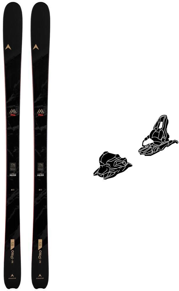 Dynastar  - Pack Ski M-Pro 85 - 158 + 11.0 Tp 90mm Black Anthracite - Ski