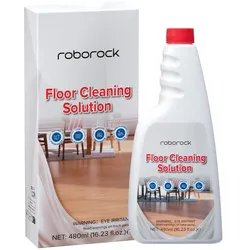 Roborock Bodenreinigungsflüssigkeit 480ml, Staubsauger Roboter Zubehör, Weiss