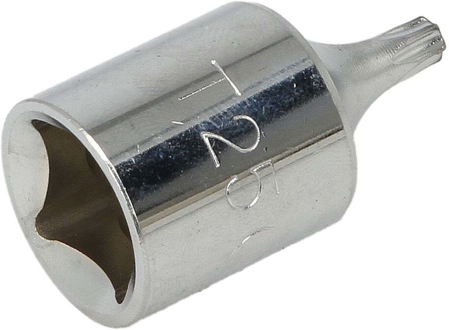 Steckschlüsseleinsatz mit Bohrung 1/2" TORX HANS 4014T25