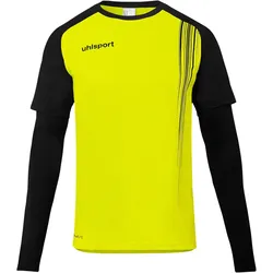 uhlsport Impulse Torwarttrikot Kinder fluo gelb/schwarz 128
