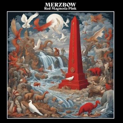RED MAGNESIA PINK (Black & White Marble vinyl) - Merzbow, Vinyl