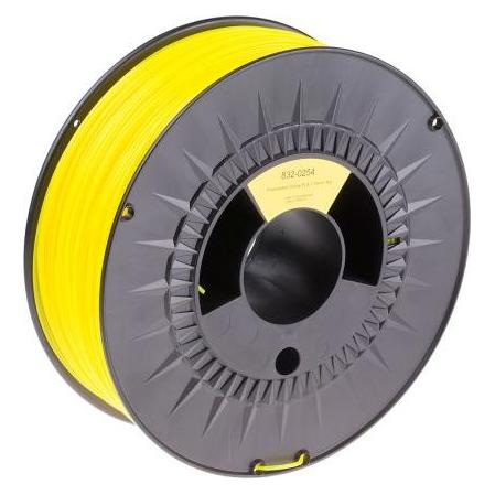 RS PRO RS Fluorescent Yellow PLA 1.75mm 1kg (PLA, 1000 g, 1.75 mm) (8320254)