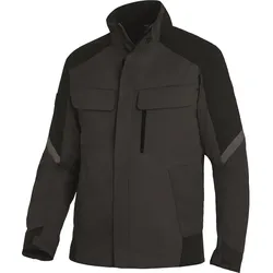 Arbeitsjacke "FRANK" - S - anthrazit/schwarz