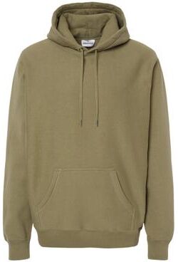 Independent Trading Co. IND5000P Legend Premium Heavyweight Cross-Grain Hooded Sweatshirt in Olive size XS   Cotton/Polyester Blend