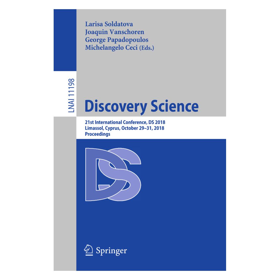 Springer Discovery Science (Englisch, Softcover, George Papadopoulos, Joaquin Vanschoren, Larisa Soldatova) (56013210)