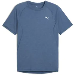 PUMA Run Velocity Triblend Laufshirt Herren 80 - dark indigo/heather S