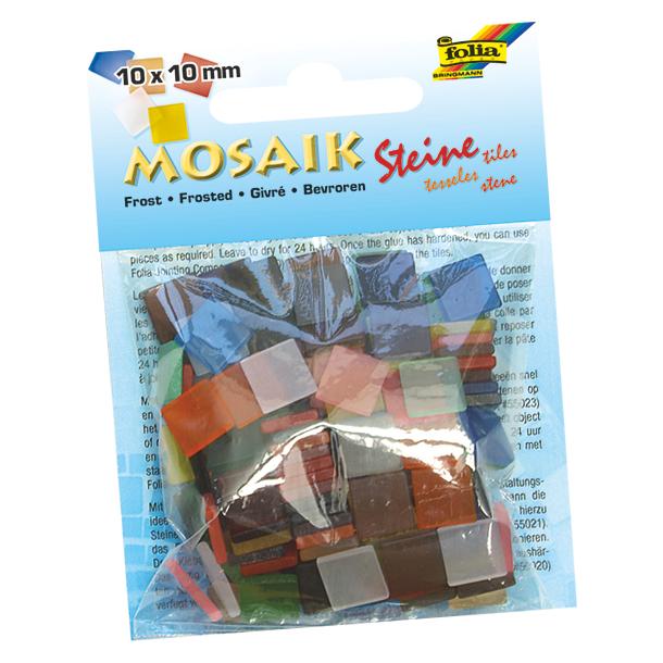 Folia Mosaiksteine FROST, 45g, 10x10mm (38650551)