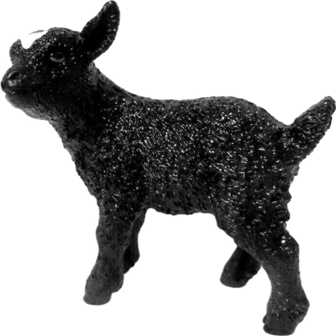 Schleich figuur van een jonge geit zicklein zwart