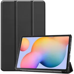 eSTUFF Galaxy Tab S8+/S7+/S7 FE (Samsung Galaxy Tab S7 FE, Samsung Galaxy Tab S8+), Tablet Hülle, Schwarz