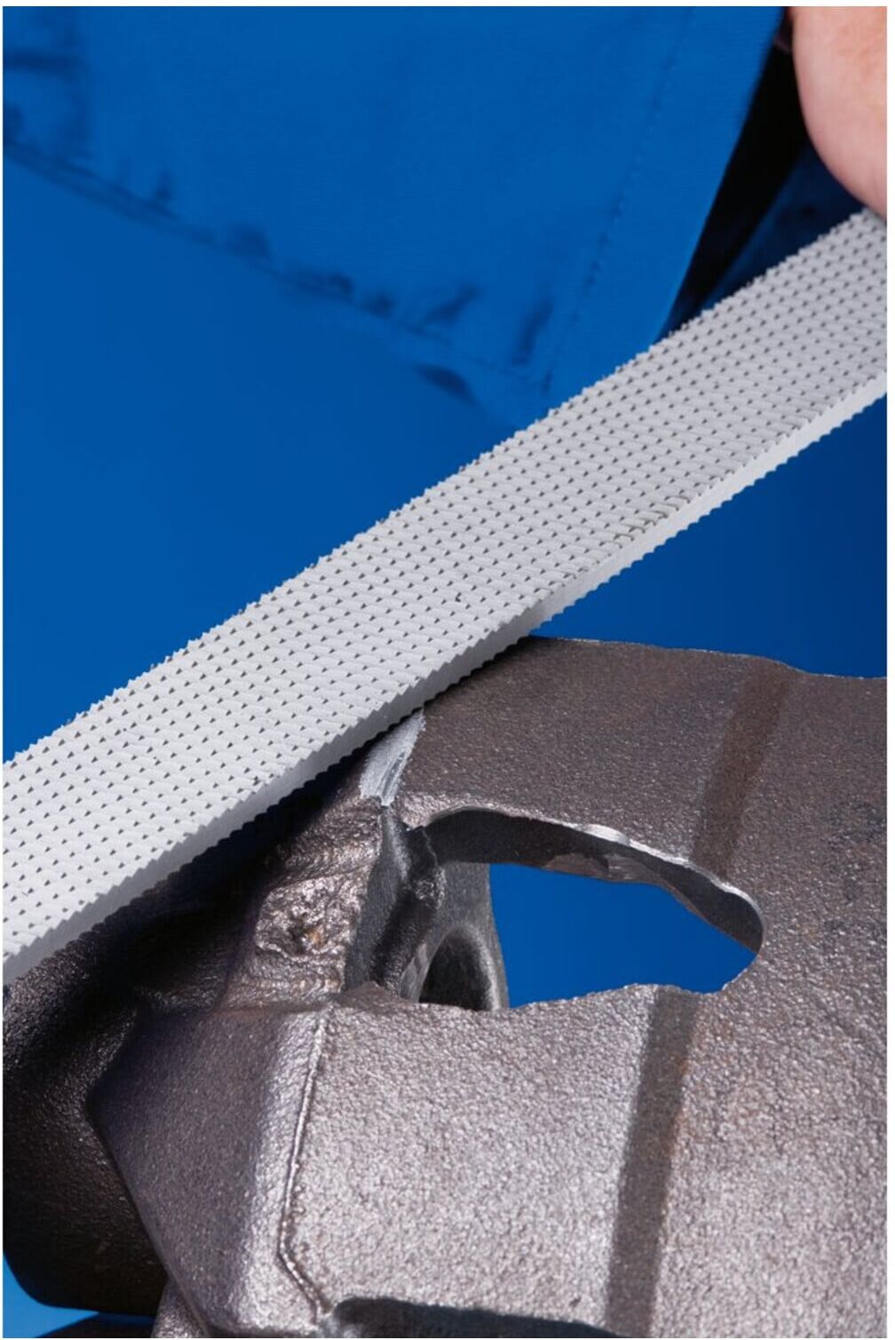 PFERD TOOLS Angelfeile gefräst Flachstumpf 250mm Zahnung 2, Schruppen und Schlichten weicher Metalle (13101252)