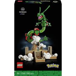 LEGO POKÉMON 72168 LEGO® Pokémon Rayquaza; Bauset; bewegliche Charaktere; Flug- und Drachentyp; Pokémon-Zimmerdeko; Geschenk