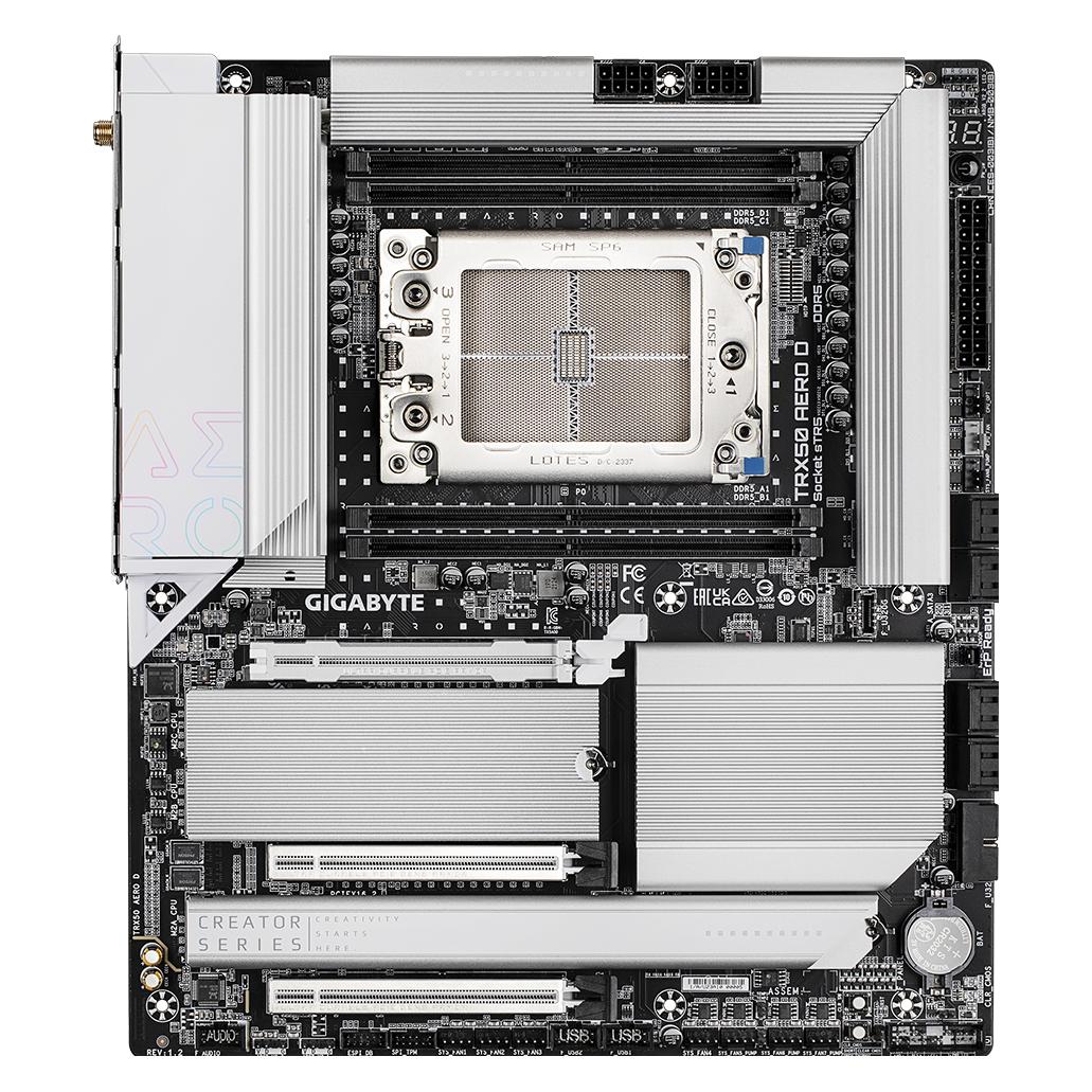 Gigabyte TRX50 AERO D (sTR5, AMD TRX50, E-ATX) (TRX50 AERO D)