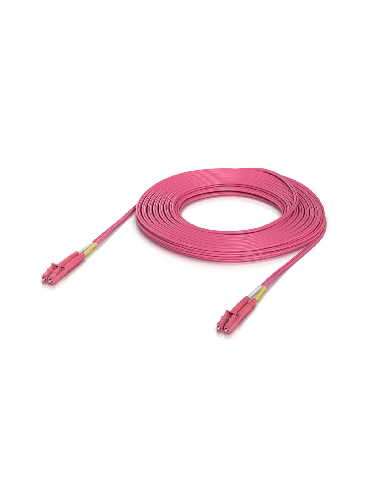 Ubiquiti UniFi OM4 Duplex LC UPC Fiber Patch Cable 15m - Rosa - 15m