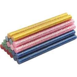 Funkelnde Niedrigtemperatur-Klebesticks mit Glitzer, 20 Stck., Verleihen Sie Ihren Bastelprojekten einen magischen Touch