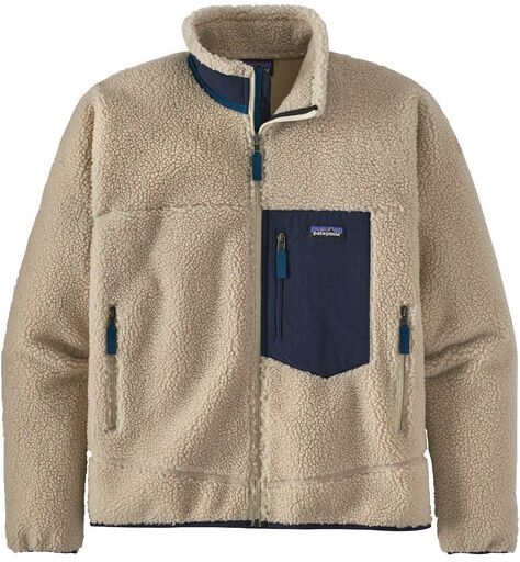 Patagonia Mens Classic Retro-X® Fleece Jacket-Natural (Nat)-S
