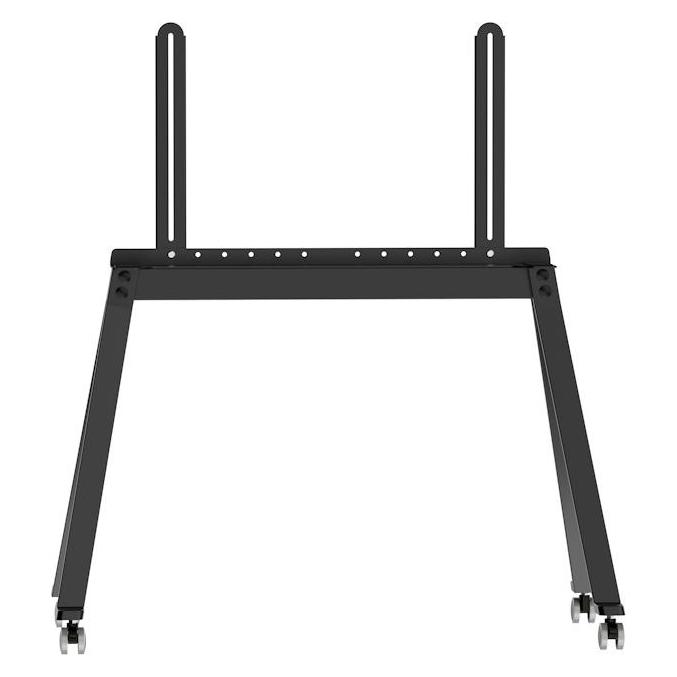 LKD TV-Präsentationsständer mit Rollen und verstellbarer Höhe, 49" - 75" - Schwarz (49" - 75") (71210867)