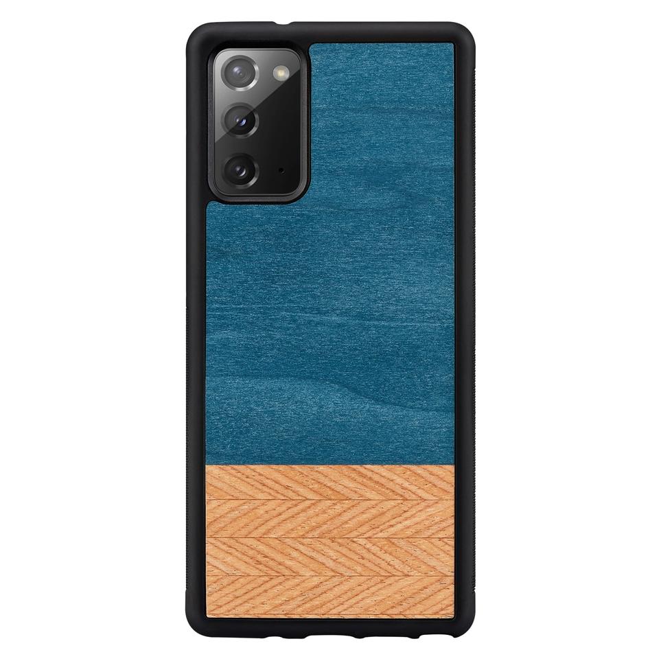 Man.Wand &WOOD case for Galaxy Note 20 denim juodas (Samsung Galaxy Note 20) (1000001335)