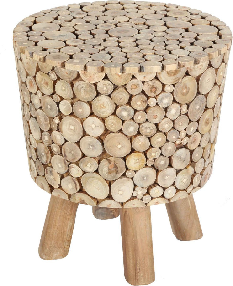 Casa Moro Merida Teak Houten Kruk
