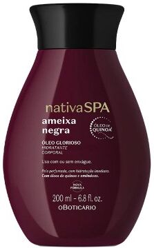 O Boticário Nativa SPA Óleo Glorioso Hidratante Ameixa Negra 200ml