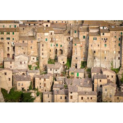 Fototapete PAPERMOON "Alte Stadt", bunt, B:4m L:2,6m, Vlies, Tapeten