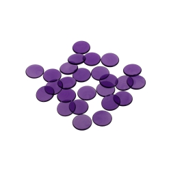 Halmakegel.com Spielchips - 16 mm - lila - transparent 251742