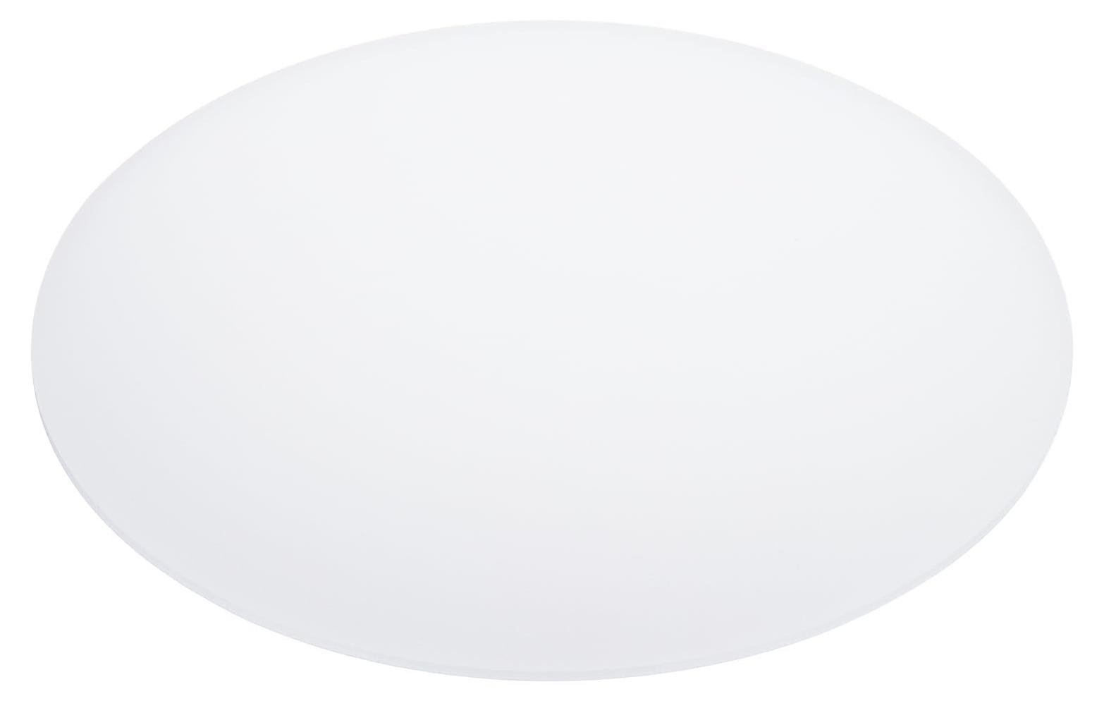 Dripio Lampenkap-diffusor van rundleer, satijnwit, Diameter: 267 mm, Dikte: 2 mm