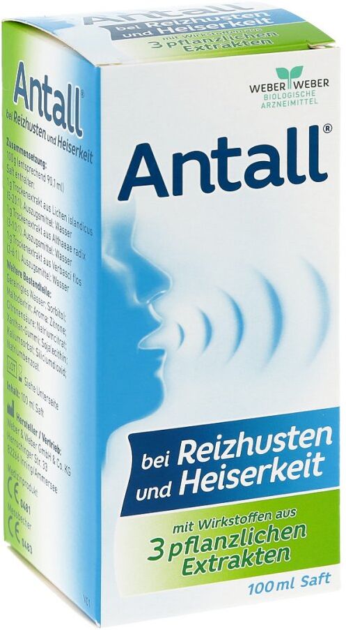 Antall bei Reizhusten und Heiserkeit Saft