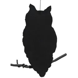 EUROPALMS Silhouette Eule, 62cm