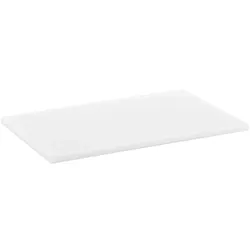 Schneidebrett aus weißem Polyethylen, 30 x 20 cm, H 1