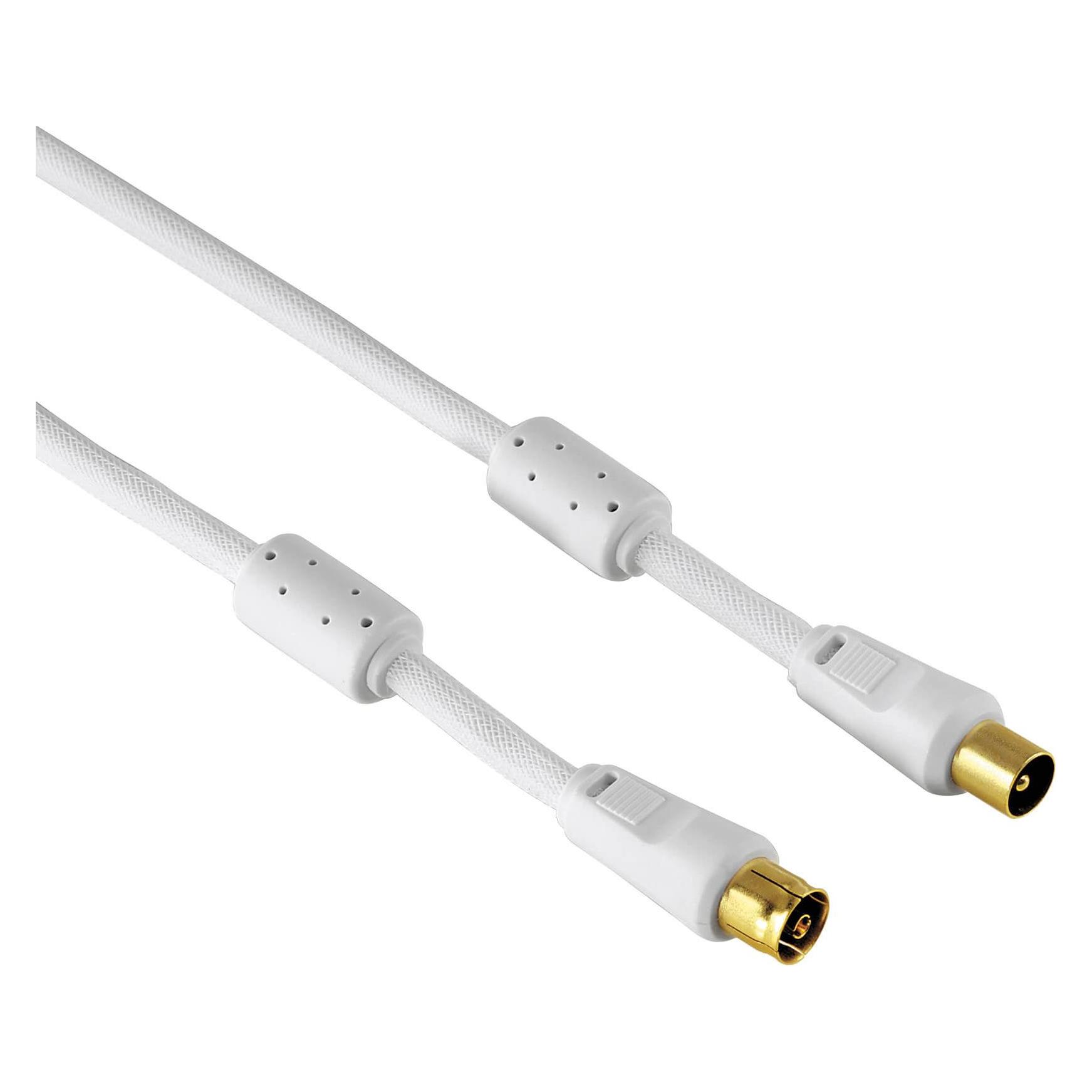 Hama Antennekabel 95dB Ferrit (95 dB, Antennenkabel) (78751)