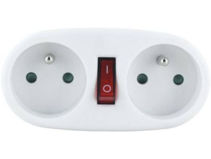 Essentielb - Multiprise 2 Prises 2x16a/230v (2p+T)