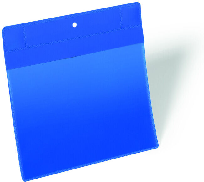 DURABLE Pochettes magnétiques A5 horizontales 10 pièces bleu foncé (174607)