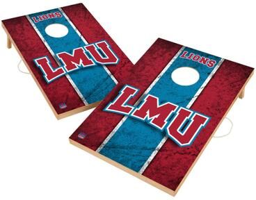Skip's Garage Vintage Loyola Marymount University Lions Regulation 2x4 Cornhole Set