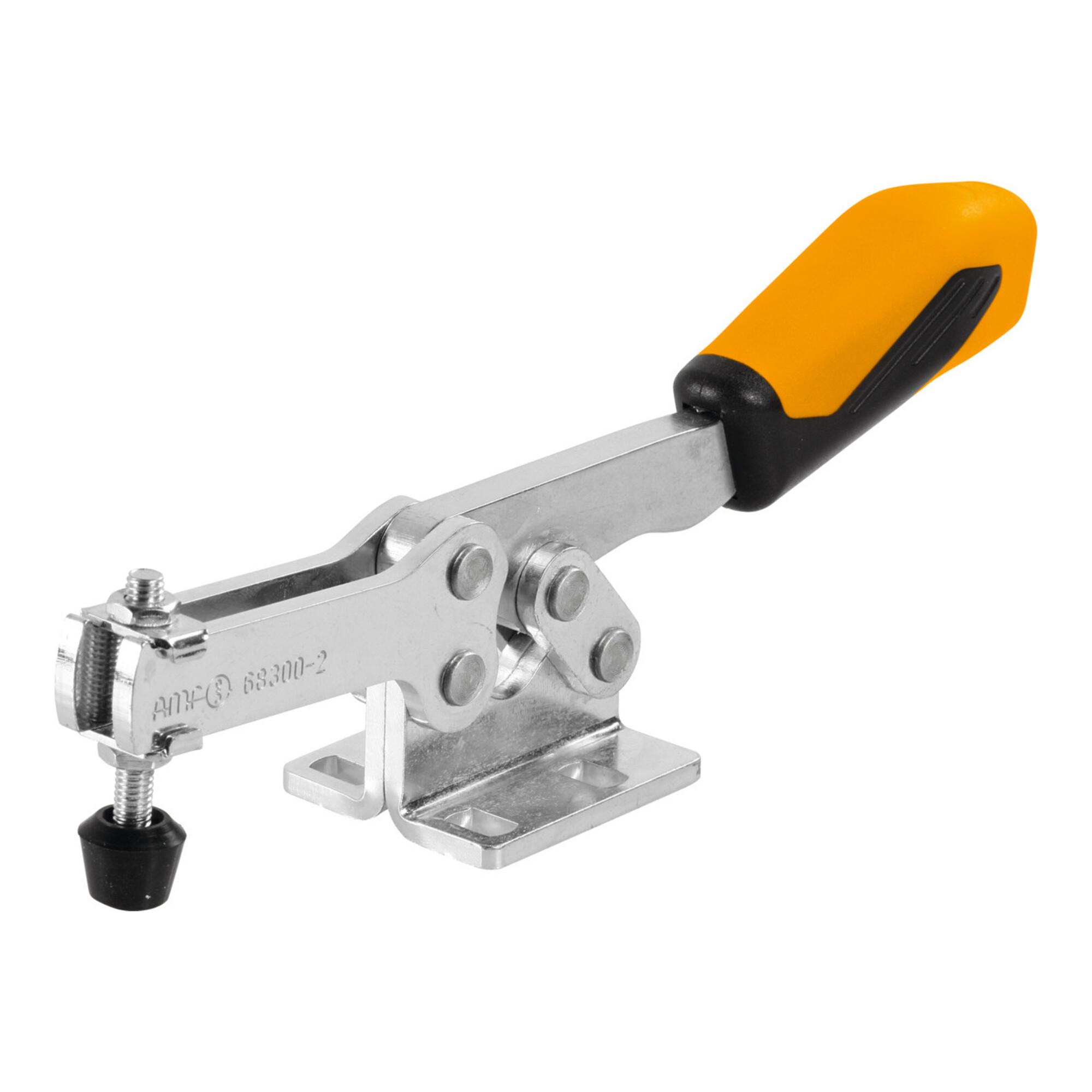 AMF Waagrechtspanner plus, mit waagrechtem Fuß 4 aus Stahl für Spannvorrichtungen, 557339)