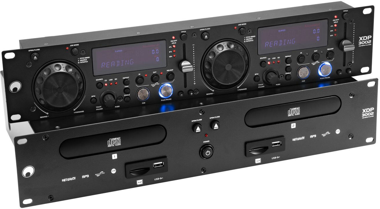 Omnitronic Xdp-3002 Dual-Cd-/mp3-Player