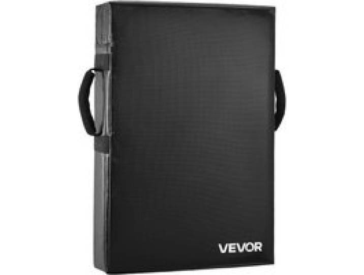 VEVOR Fußball Blocking Dummy Blocking-Pads (600 x 405 x 120 mm), Kick-Shield-Pad mit Griffen, Tackling-Dummies aus hochdichtem Schwamm, Trainingsgerät für Basketball Hockey Lacrosse Schwarz, 1 Stk.