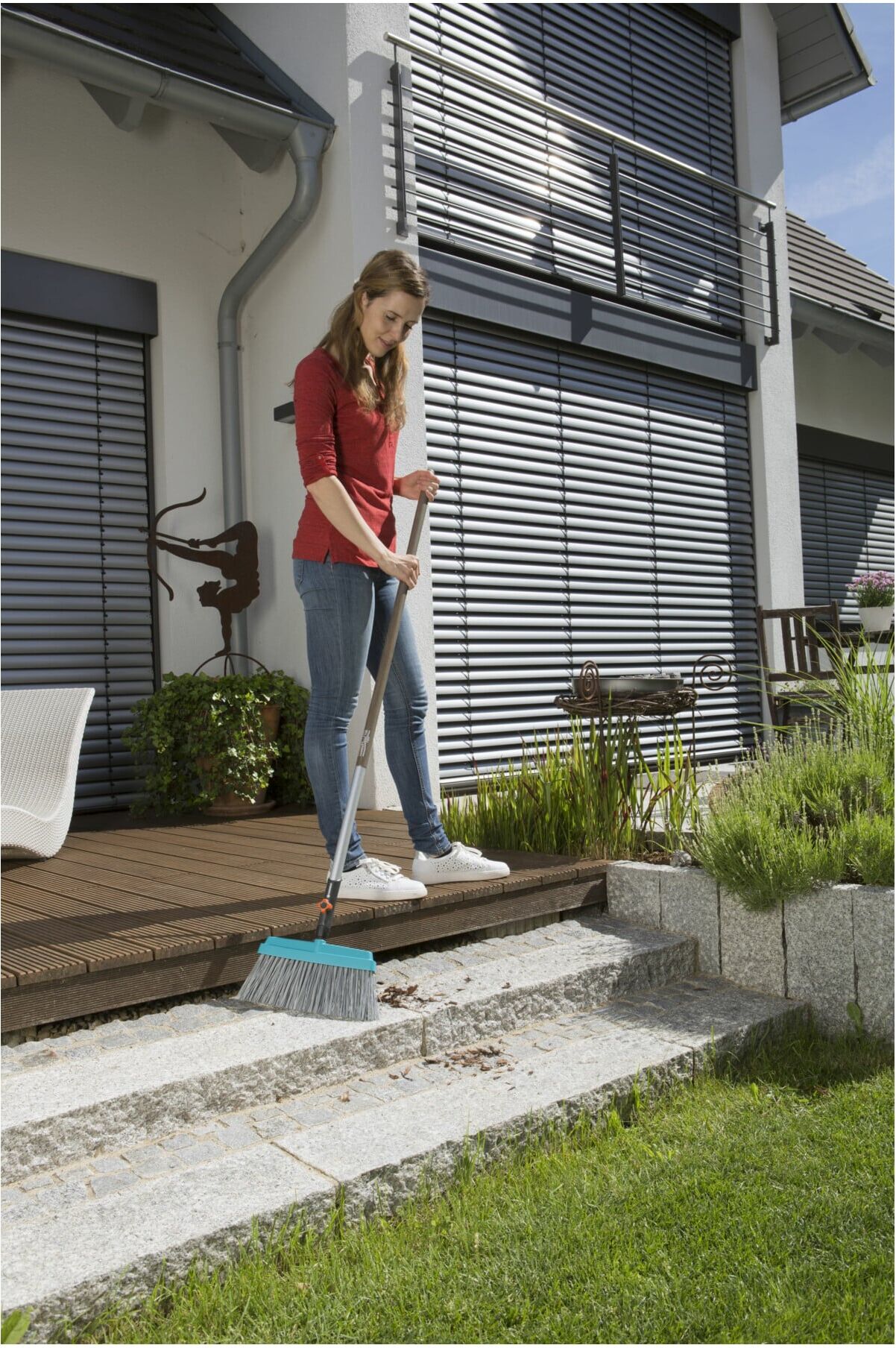 Gardena combisystem-Terrassenbesen (03609-20)