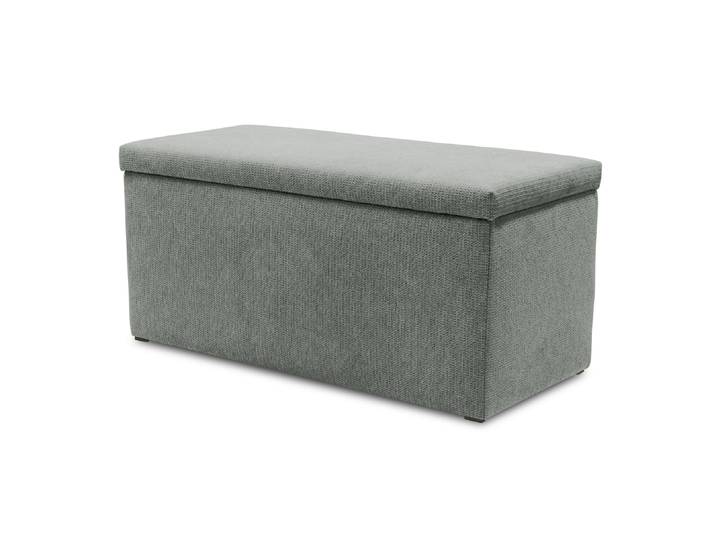 Domo Hocker »Kopenhagen« mit Staufach - 91x41x43cm - schwarz -